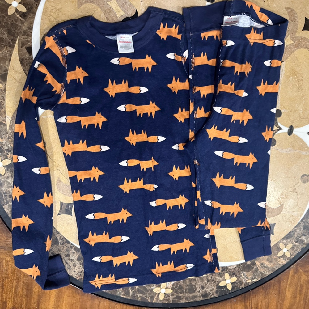 Hanna Andersson Animal pajamas Fox - size US 10 140cm